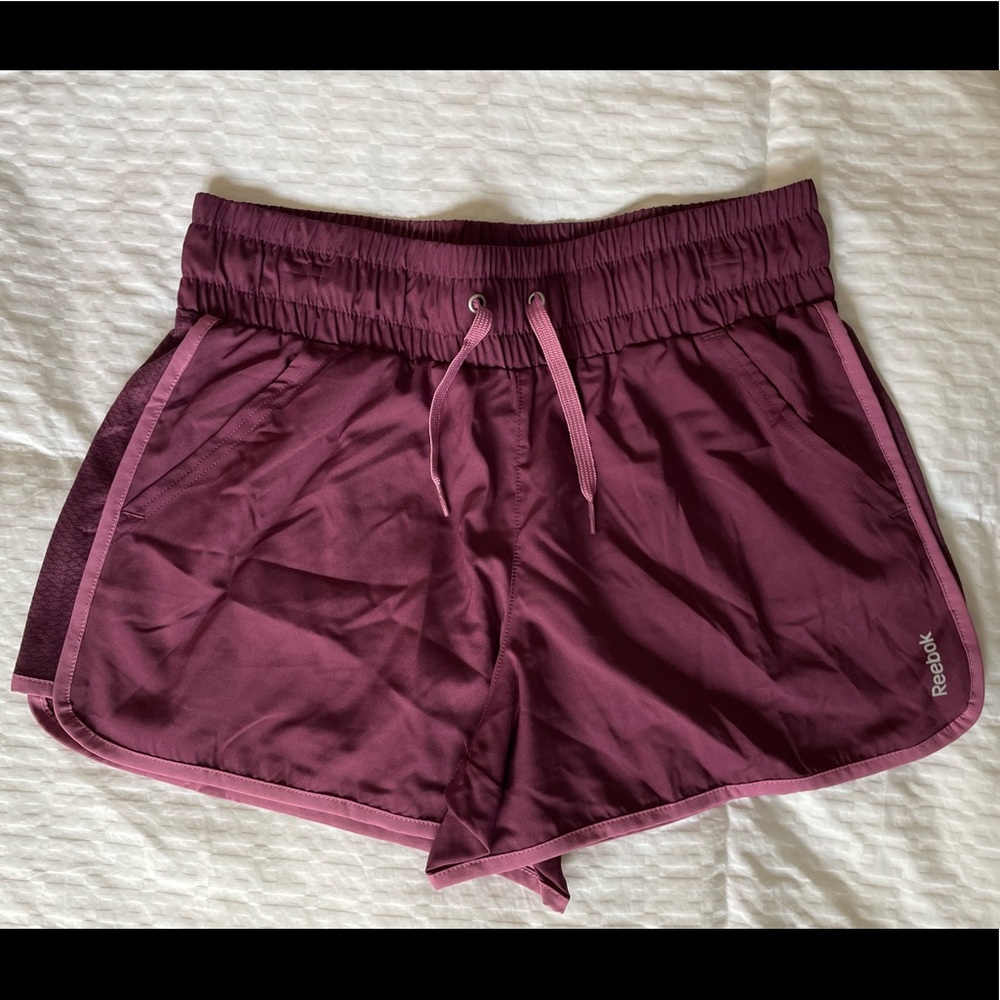 Reebok Drawstring Mesh Running Shorts